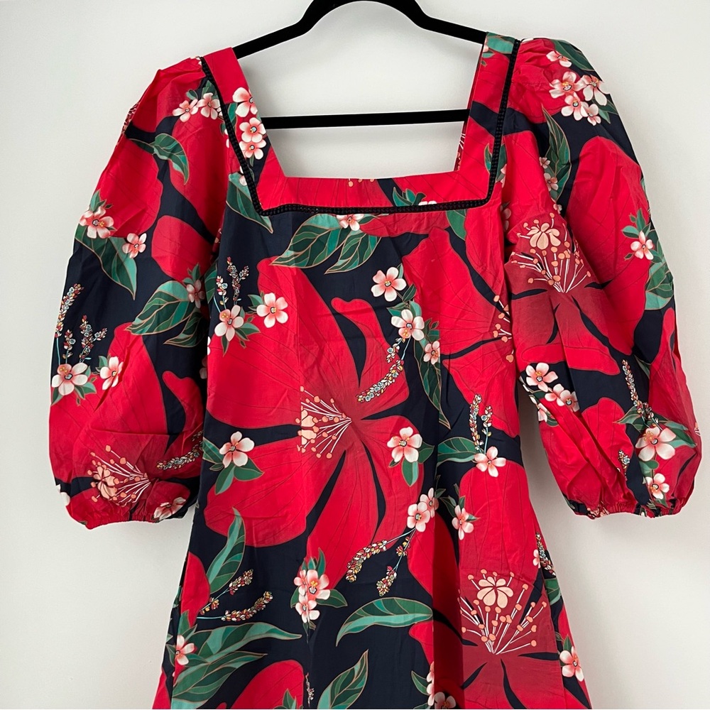 NWT Farm Rio x Anthropologie Jamila Midi Dress XS - Picture 8 of 16